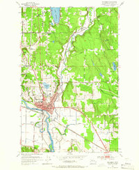Snohomish 1953 topographic map thumbnail