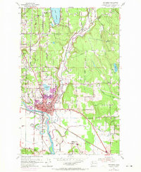 Snohomish 1953 topographic map thumbnail