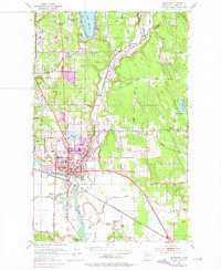 Snohomish 1953 topographic map thumbnail
