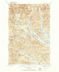 Snoqualmie Pass 1901 topographic map thumbnail