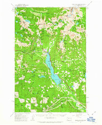 Snoqualmie Pass 1961 topographic map thumbnail