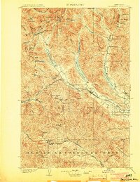 Snoqualmie 1903 topographic map thumbnail