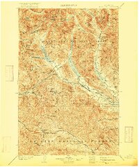 Snoqualmie 1903 topographic map thumbnail