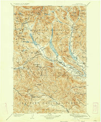 Snoqualmie 1903 topographic map thumbnail