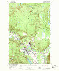 Snoqualmie 1953 topographic map thumbnail