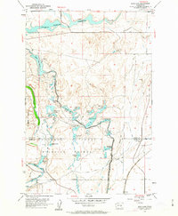 Soda Lake 1954 topographic map thumbnail