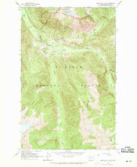 Sonny Boy Lakes 1963 topographic map thumbnail