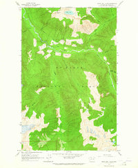 Sonny Boy Lakes 1963 topographic map thumbnail