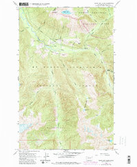 Sonny Boy Lakes 1963 topographic map thumbnail
