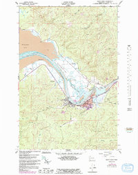 South Bend 1957 topographic map thumbnail
