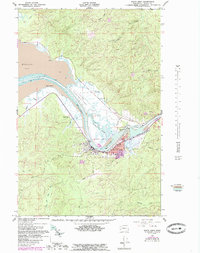 South Bend 1957 topographic map thumbnail