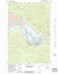 South Bend 1957 topographic map thumbnail