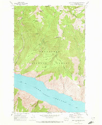 South Navarre Peak 1968 topographic map thumbnail