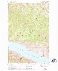 South Navarre Peak 1968 topographic map thumbnail