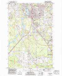 Spanaway 1959 topographic map preview