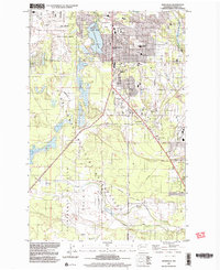 Spanaway 1997 topographic map thumbnail