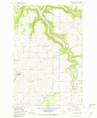 Spangle East 1981 topographic map thumbnail
