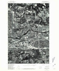 Spokane NE 1978 topographic map thumbnail