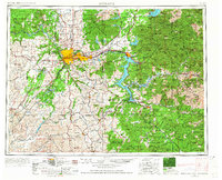 Spokane 1955 topographic map thumbnail