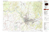 Spokane topographic map thumbnail