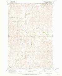 Sprague Lake NE 1969 topographic map thumbnail