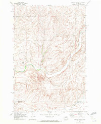 Sprague Lake SW 1969 topographic map thumbnail