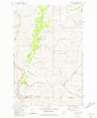 Spring Valley 1980 topographic map preview