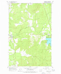 Springdale 1965 topographic map preview