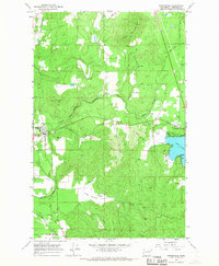 Springdale 1965 topographic map thumbnail