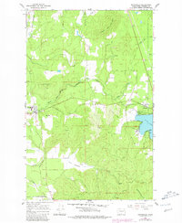 Springdale 1965 topographic map thumbnail