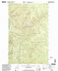 Spur Peak 2001 topographic map thumbnail