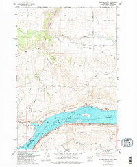 Stacker Butte 1974 topographic map preview