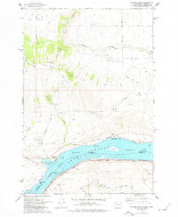 Stacker Butte 1974 topographic map preview