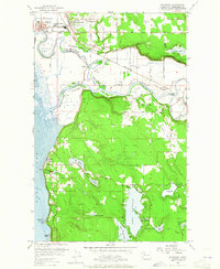 Stanwood 1956 topographic map thumbnail