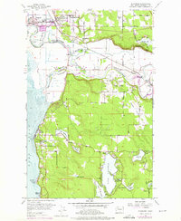 Stanwood 1956 topographic map thumbnail