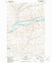 Starbuck East 1981 topographic map thumbnail
