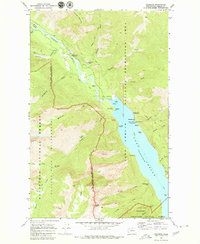 Stehekin 1969 topographic map thumbnail