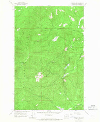 Stensgar Mtn. 1965 topographic map thumbnail