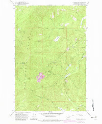 Stensgar Mtn. 1965 topographic map thumbnail