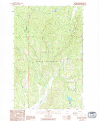 Stepstone Creek 1989 topographic map thumbnail