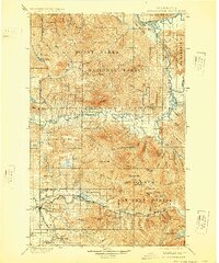 Stilaguamish 1901 topographic map thumbnail