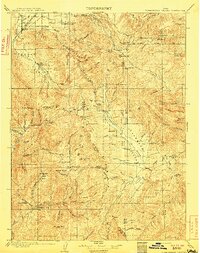 Strawberry Valley topographic map thumbnail