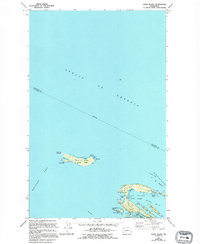 Sucia Island 1973 topographic map thumbnail