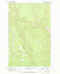 Sugarloaf Peak 1968 topographic map thumbnail