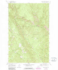 Sugarloaf Peak 1968 topographic map thumbnail