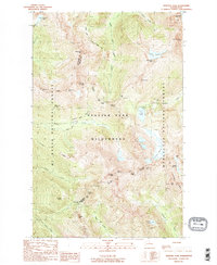 Suiattle Pass 1988 topographic map thumbnail