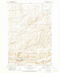 Sulphur Lake 1970 topographic map thumbnail