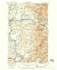 Sultan 1921 topographic map preview