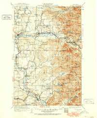 Sultan 1921 topographic map preview