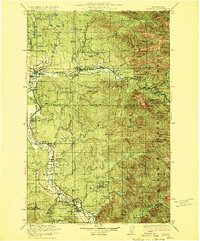Sultan 1923 topographic map preview